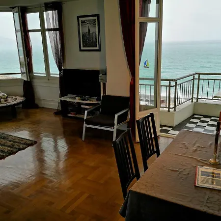 Le Mirage, Sea Front View, 3 Bedrooms, 100m Apartamento Nice